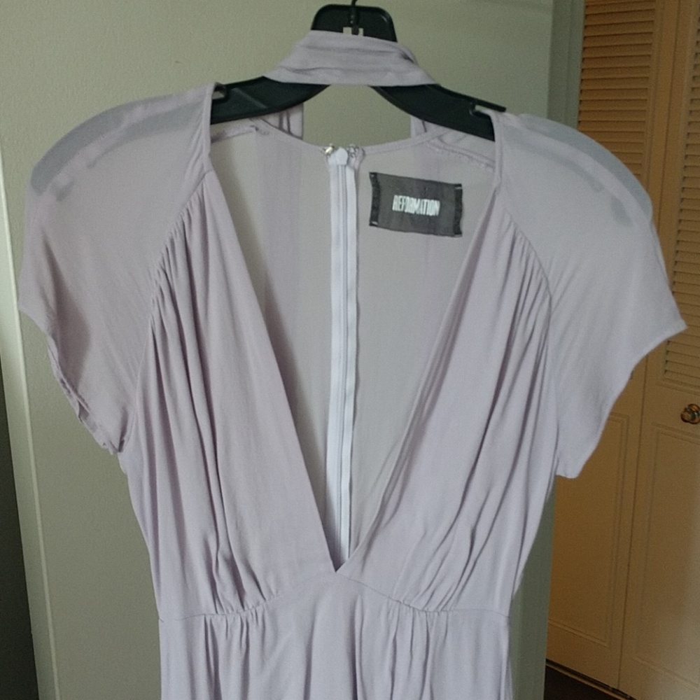 Reformation Thalia Lavender midi dress - Picture 3 of 4